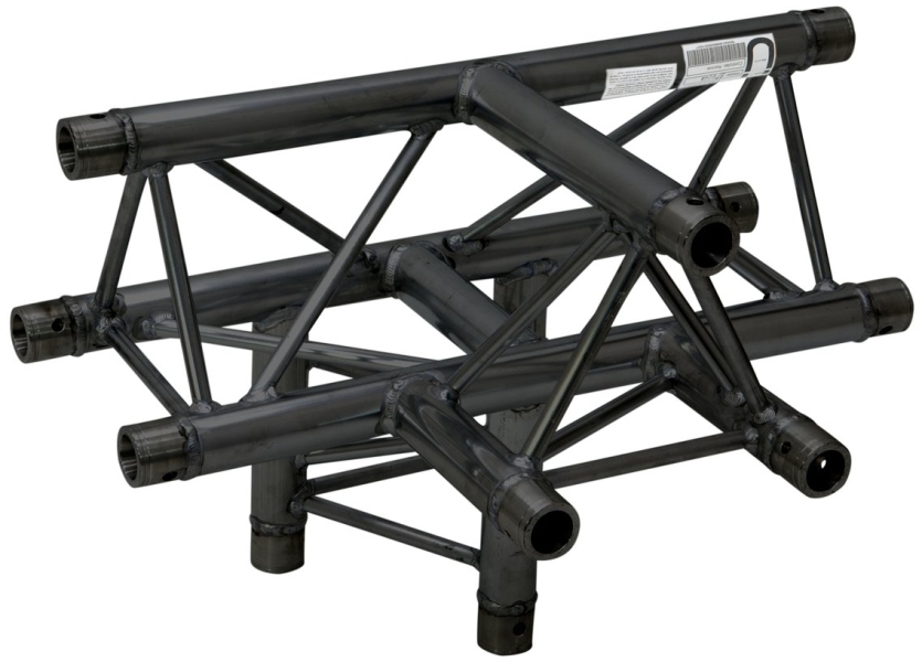 Alutruss DECOLOCK DQ3-SPAT43 4-Way T-Piece /\ bk